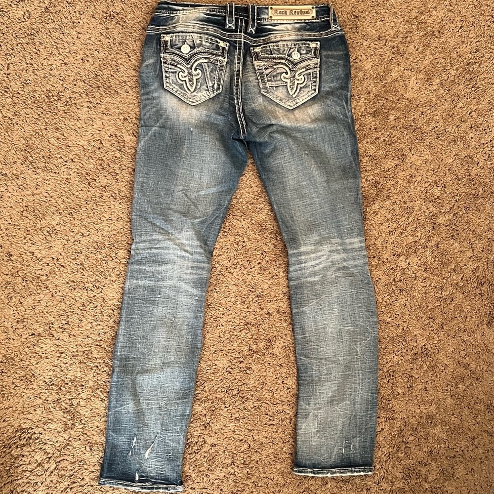 Rock revival straight jeans - long length